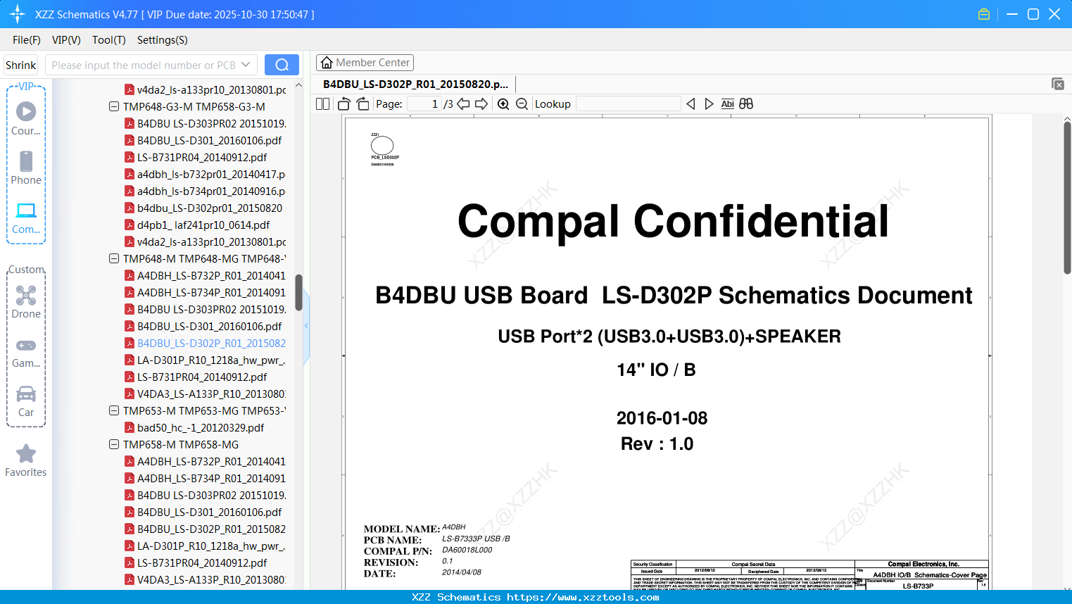 Laptop ACER B4DBU_LS-D302P_R01_20150820